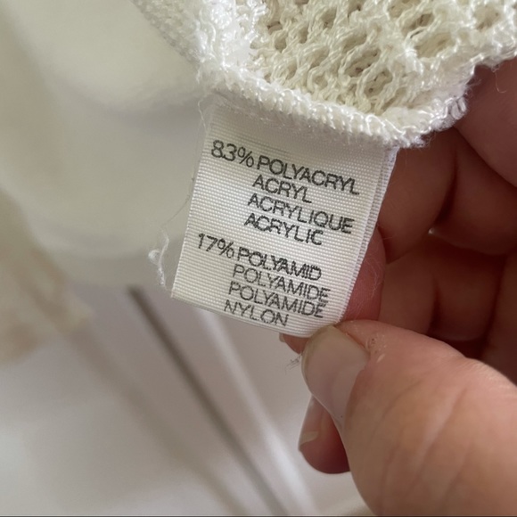 Vintage Made in Italy Crochet Cardigan Sweater - Picture 14 of 15